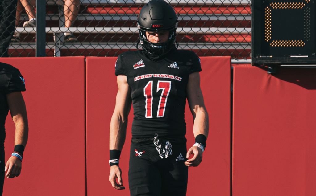 Meet Nolan Ulm, a talented wide receiver from Eastern Washington University set to shine in the 2026 NFL Draft.
